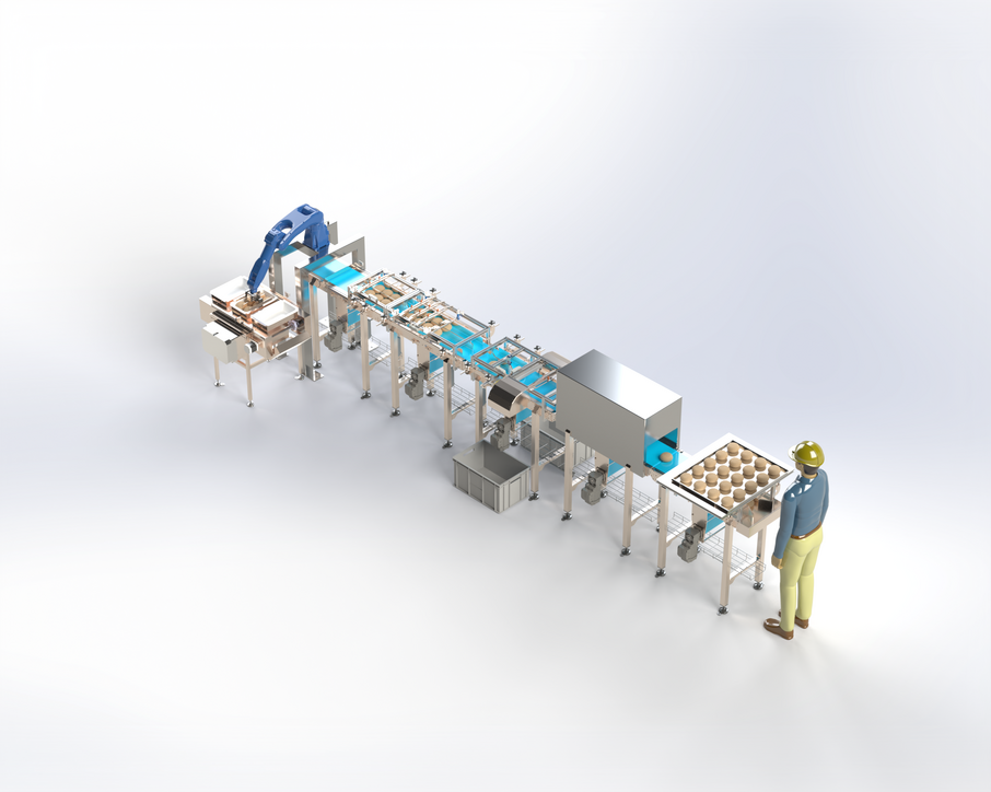 Render met medewerker